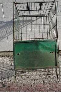 lot 199 image: Vintage-Collectable Metal Newspaper Rack, Tops In Texas, Ft. Worth Star Telegram, Daily 10-Cent, Sunday 20-Cent