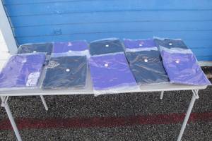 lot 190 image: 10- Large Tee Shirts- NOTE Mixed Colors And Styles, Yours will Vary, Photos Are Examples Only, NOTE 10-X Money