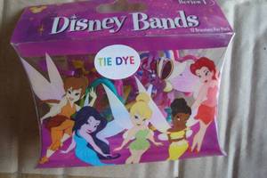 lot 222 image: NEW- DISNEY PARKS, DISNEY BANDS BRACELETS SERIES 1, FAIRIES, 12-Packs Of 12-Bands Per Pack