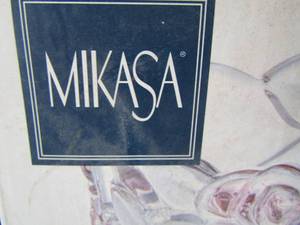 lot 56 image: mikasa flower vase in box