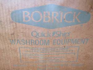 lot 60 image: Bobrick quickship washroom equipment  qty 12