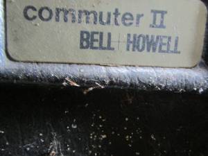 lot 86 image: commuter #2 viewer microphone in black case