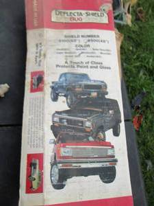 lot 135 image: Deflecta bug shield qty 3