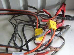 lot 181 image: jumper cables 2 sets