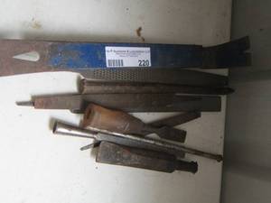 lot 220 image: files- crow bar