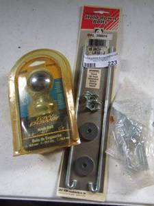 lot 223 image: eye bolts, hitch, brackets