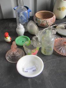 lot 263 image: misc. glass lot