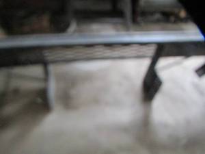 lot 270 image: heavy duty metal front bumper