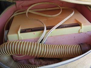 lot 296 image: Antique hair dryer