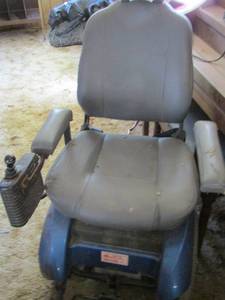 lot 493 image: jet 1 power scooter chair unknown working condition
