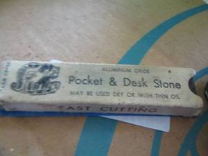 lot 518 image: wheel - pocket and desk stones