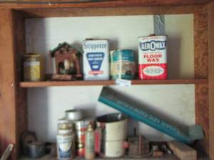 lot 524 image: floor wax - paint remover and more used