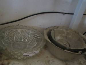 lot 541 image: crystal bowls - cereal bowls