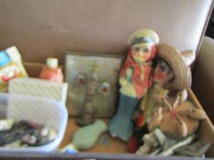 lot 339 image: VARIOUS VINTAGE CERAMICS, SM DOLL,  PLUS