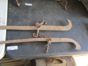 lot 309 image: metal antique cotton scales qty 2