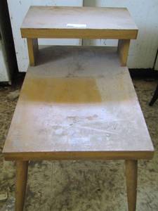 lot 349 image: 221625 two tier side table