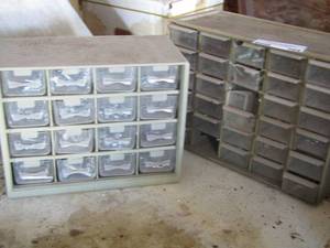 lot 364 image: 2 small screw organizers