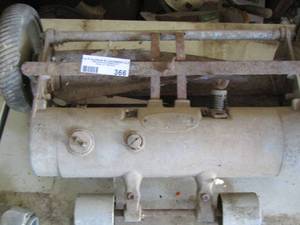 lot 366 image: vintage lawn equipment