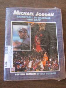 lot 382 image: Michael Jordan basketball to baseball and back book
