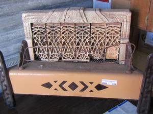 lot 383 image: propane heater grates have damage