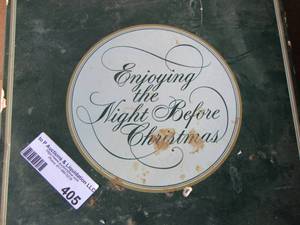 lot 405 image: 1983 the night before Christmas plate in original box