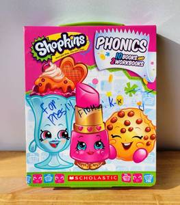 lot 13 image: NEW, SEALED&nbsp SHOPKINS PHONICS BOOKS