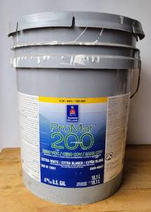 lot 38 image: 5 GAL BUCKET SHERWIN WILLIAMS PROMAR 200