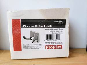 lot 77 image: PRO PLUS DOUBLE ROBE HOOK