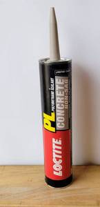 lot 80 image: 1 TUBE OF LOCTITE PL CONCRETE SEALANT (NON-SAG) NEW