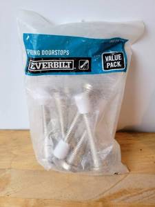 lot 86 image: EVERBILT SPRING DOOR STOPS VALUE PACK (X MONEY)