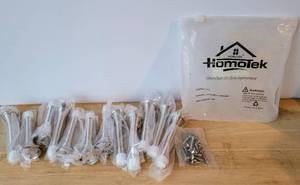 lot 94 image: LOT OF 12 - HOMOTEK SPRING DOOR STOPS (X MONEY)