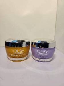 lot 119 image: LOT OF 2 OLAY REGENERIST CREAMS