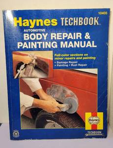lot 125 image: HAYNES TECHBOOK - BODY REPAIR &amp PAINTING MANUAL