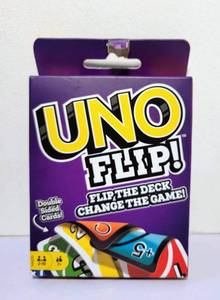 lot 126 image: UNO FLIP CARD GAME NEW SEALED