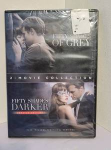 lot 170 image: DVD - 50 SHADES OF GREY  50 SHADES DARKER NEW SEALED