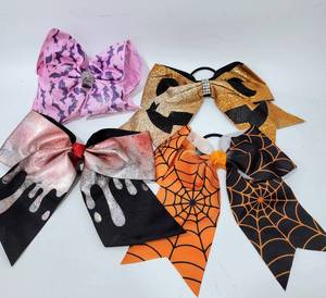 lot 183 image: LOT OF 4 VARIOUS HALLOWEEN BOWS