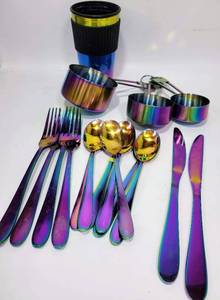lot 228 image: RAINBOW UTENSILS  EXTRAS