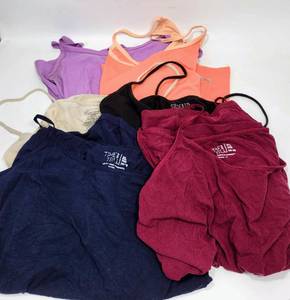 lot 260 image: 6 WOMENS TANK TOPS - 1 IS UNDER ARMOUR