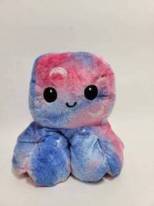 lot 277 image: REVERSIBLE OCTOPUS PLUSH EAQCH SIDE IS A DIFFERENT MOOD