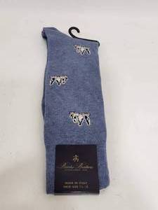 lot 305 image: NEW WITH TAGS - BROOKS BROTHERS DRESS SOCKS FOR MEN - PENGUINS