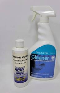 lot 333 image: CARPET & GROUTTILE CLEANER