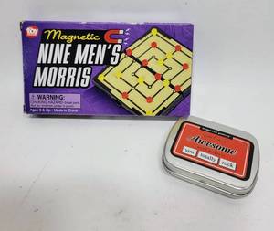 lot 401 image: 2 SMALL TRAVEL GAMES - BOTH COMPLETE