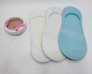 lot 392 image: NEW WOMENS NO SHOW SOCKS AND PHYSICIANS FORMULA MAKEUP