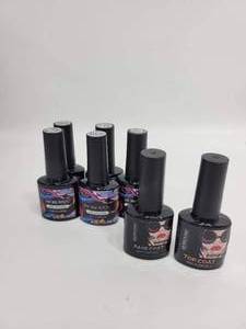 lot 371 image: LOT OF 7 VARIOUS GEL NAIL POLISH (X MONEY)