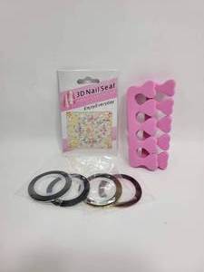 lot 373 image: NAIL ART SUPPLIES INCLUDING FOIL AND NAIL STICKERS