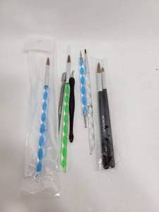 lot 380 image: BRUSHES FOR NAIL ART AND OTHER VARIOUS NAIL TOOLS