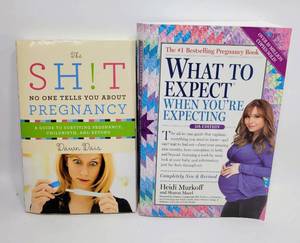 lot 424 image: 2 WHAT TO EXPECT WHEN YOU ARE EXPECTING BOOKS