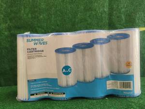 lot 206 image: Selection of 3 packs of 4 pool filter cartridges - A or C