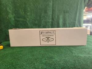 lot 195 image: E-lighting - flush mount light - CFL9028BN-252