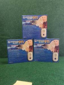 lot 224 image: Selection of 3 Guardian alert 911 remote sets